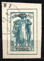 Togo   - 1937 -  Exposition Internationale De Paris - Tb Issus Du Bloc N° 1  - Oblit - Used - Oblitérés