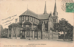 VIET NAM - Saigon - Vue Générale De La Cathédrale De Saïgon - Carte Postale Ancienne - Viêt-Nam