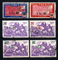 Togo   - 1944 - Tb Antérieurs Surch  - N° 228 à 235 Sauf 233  - Oblit - Used - Gebraucht