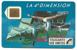 Telecarte F 36 4eme Dimension Femme 50 Unités SO2 - 1988