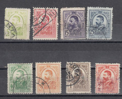 Romania 1908 Carol I, Definitives - Used Set (e-3) - Oblitérés