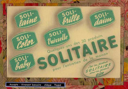 BUVARD & Blotting Paper :  Produit SOLITAIRE Solivaisselle - Limpieza