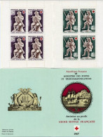 FRANCE CROIX ROUGE  / 1967 / Y&T CARNET N° 2016 Timbres N° 1540/1541 ** : Croix-Rouge (Ivoire De Dieppe) - Rode Kruis