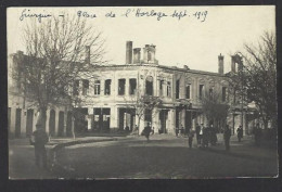 CPA Roumanie Romania Roemenie écrite Giurgiu Carte Photo - Romania