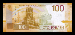 Rusia Russia 100 Rubles 2022 Pick A276 Sc Unc - Russie