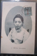 Chine Tien Tsin Femme Chinoise    Cpa China Imperial Post - Chine