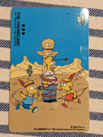 Telefoonkaart X1 The Simpsons - Lots - Collections