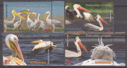 Romania 2015  Birds 6945-48.MNH 21808 - Marine Web-footed Birds