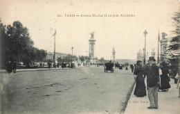 Paris * 12ème * Avenue Nicolas II Au Pont Alexandre * Attelage - Paris (12)