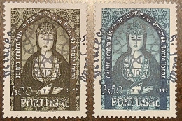 Portugal - Não Circulados, Goma Original, Carimbo De Primeiro Dia MH - Princesa Santa Joana 1953 (série Compl.) Mf 784/5 - Unused Stamps