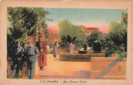 SYRIE - Damas - Vue Sur La Rue Djemal Pacha - Colorisé - Carte Postale Ancienne - Siria