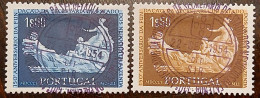 Portugal - Não Circulados, Goma Original, Carimbo De Primeiro Dia MH - Negócios Da Fazenda 1954 (série Compl.) Mf 794/5 - Unused Stamps