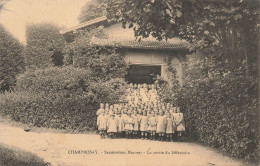 Champrosay * Draveil * Le Sanatorium Minoret * La Sortie Du Réfectoire * établissement Médical - Draveil
