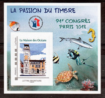 France BF 14 FFAP 91 ème Congrès De Paris 2018 Neufs ** LUXE MNH Sin Charnela - FFAP