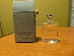 Miniature Parfum Avec Boite Bvlgari Homme - Miniaturen Flesjes Heer (met Doos)