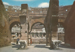 CARTOLINA  ROMA,LAZIO-COLOSSEO INGRESSO IMPERIALE-STORIA,CULTURA,RELIGIONE,MEMORIA,BELLA ITALIA,NON VIAGGIATA - Colosseum