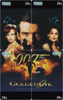 M13002 China Phone Cards James Bond 007 Puzzle 128pcs - Cinema