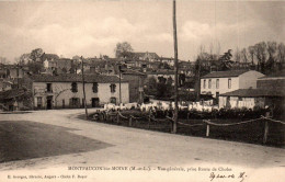 N°119534 -cpa Montfaucon Sur Moine -vue Générale Prise Route De Cholet- - Montfaucon