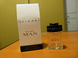 Miniature Parfum Avec Boite Bvlgari Man - Miniaturen Flesjes Heer (met Doos)