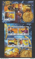 St610 2015 Sierra Leone Famous People Nobel Prize Winners Kb+Bl Mnh Stamps - Other & Unclassified
