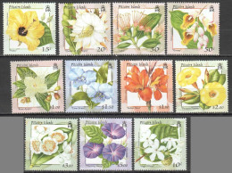 P0449 Pitcairn Islands Flora Flowers Mnh - Other & Unclassified