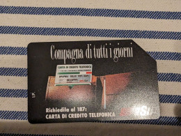 Telefoonkaart X1 Italie - Lots - Collections