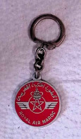 Porte Clefs, Clés, Compagnie Aérienne, Aviation, Royal Air Maroc, 2 Scans,  Frais Fr 1.75 E - Key-rings