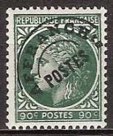 France - YT PREO 89 (1922-47) Timbre-poste De 1900-46, Surchargés. Neuf ** - 1953-1960