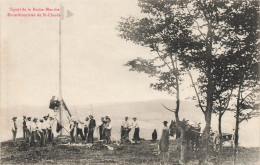 St Claude * Excursionnistes , Signal De La Roche Blanche * Villageois - Saint Claude