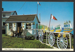 Gaspé Nord  Petite Vallée Gaspésie Québec - Modèle De Bateau En Vente - Uncirculated  Non Circulée - Photo George Hunter - Gaspé