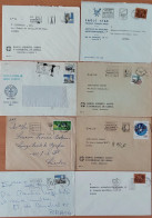 Portugal - Lote De 8 Cartas / Cover - Com Flâmulas / Streamer - Storia Postale