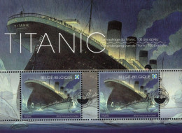 BL200 CTO (4228/4229) - Titanic - Émission Commune Avec Åland / Gemeenschappelijke Uitgifte Met Åland - MONDE - Joint Issues