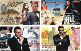 M13010 China Phone Cards James Bond 007 80pcs - Kino