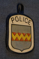 Police,ancien Badge ,RARE,originale Pour Collection - Police