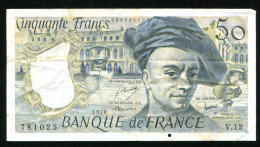 France, 50 Francs, Quentin De La Tour, 1978, N° : V.12-871025, TB (F), Pick#152a, F.67.03 - 50 F 1976-1992 ''quentin De La Tour''