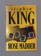 03. Stephen King Rose Madder Book 1995 Hodder & Stoughton Retirment Sale Price Slashed! - Paranormal/ Supernaturel