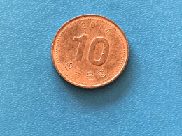 Münze Münzen Umlaufmünze Süd-Korea 10 Won 2014 - Korea, South