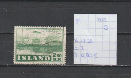 (TJ) IJsland 1952 - YT LP. 28 (gest./obl./used) - Posta Aerea