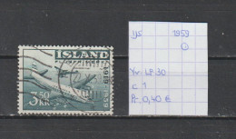 (TJ) IJsland 1959 - YT LP. 30 (gest./obl./used) - Posta Aerea