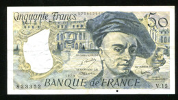 France, 50 Francs, Quentin De La Tour, 1979, N° : V.15-833352, TB (F), Pick#152a, F.67.04 - 50 F 1976-1992 ''quentin De La Tour''