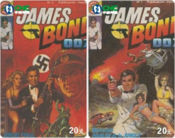 M13016 China Phone Cards James Bond 007 141pcs - Cinéma