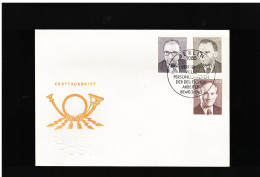 DDR - 1985  FDC Personalità Del Lavoro Nella Ddr - 1981-1990