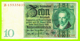 ALLEMAGNE / 10 MARK / 30 AOUT 1924 / TTB - 10 Mark