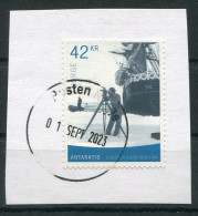 Norway 42Kr Antarktis Antarctic Fine Used On Piece  - Oblitérés