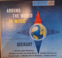Various – Around The World In Music - Germany - 25 Cm - Speciale Formaten