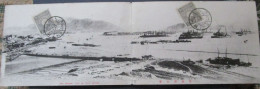 Chine View General Port Arthur Double Cpa Timbrée Japon - Chine