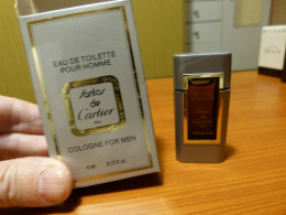 Miniature Parfum Avec Boite Cartier - Miniaturen Flesjes Heer (met Doos)