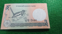 BENGALDEŞ-     2 TAKA      UNC - Bangladesch