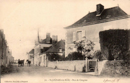 N°119544 -cpa St Aignan Sur Röe -rue De Congrier- - Saint Aignan Sur Rö