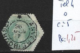 BELGIQUE TELEGRAPHE 4 Oblitéré Côte 5 € - Telegraphenmarken [TG]